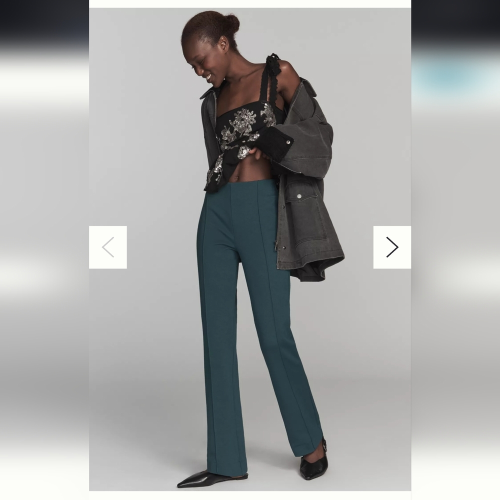 The Poppy Kick-flare Full-length Pull-on Trousers